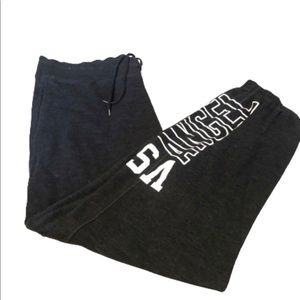 Victoria Secret VS angels grey sweatpants sz Large